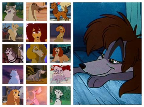 My Favorite Animated Female Dogs Collage By Steampunkpup261 On Deviantart