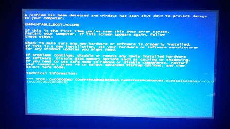Probl Me D Cran Bleu R Cup Ration D Erreurs Windows