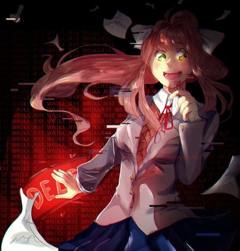 You Whole Lotta Crazy Monika And I Think You Like It Too But Let Me