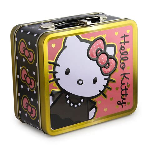 Hello Kitty Polka Dot And Pearls Lunchbox Lunch Boxes Accessories