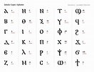 Sahidic Coptic Alphabet — Ben Crowder