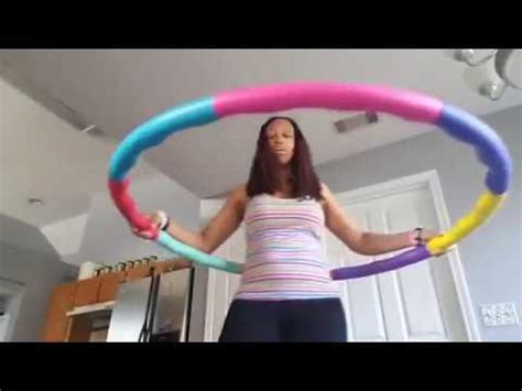 Hula Hooping For Weight Loss Waist Training Youtube