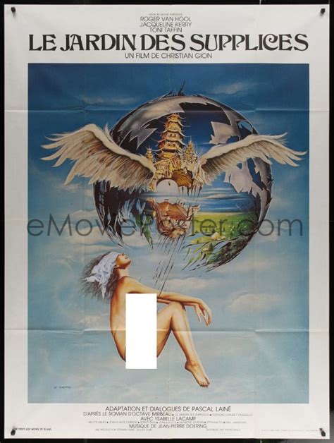 EMoviePoster Com 7c1044 GARDEN OF TORTURE French 1p 1976 Siudmak Art