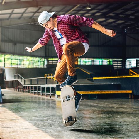 Download Premium Image Of Boy Skateboarding Jump Lifestyle Hipster