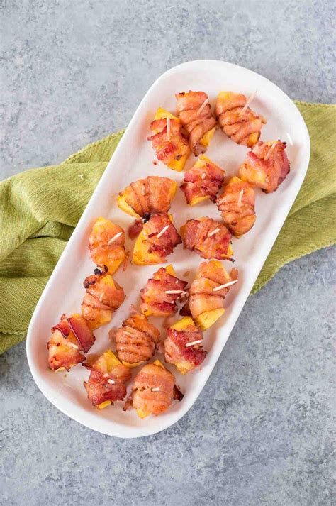 Bacon Wrapped Pineapple Bites Delicious Meets Healthy