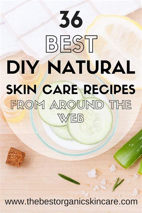 36 Best Diy Natural Skin Care Recipes From Around The Web Natural