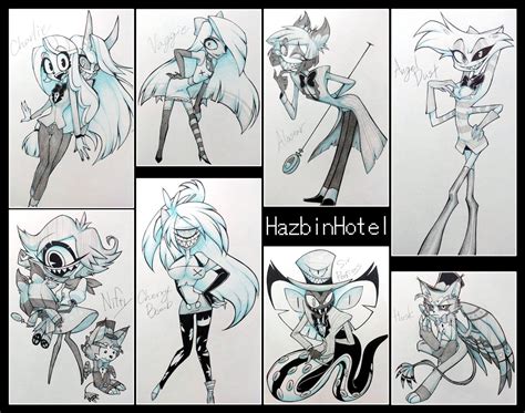 Pin By Kelsey Holliday On Hazbin Hotel In Art Sketches Fan Art