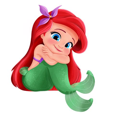 Ariel The Littlest Mermaid By Artistsncoffeeshops On Deviantart