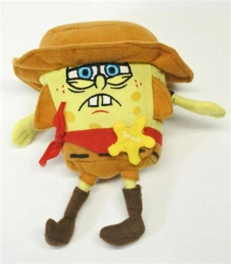 Spongebob Squarepants Sheriff 2006 Plush Viacom Nickelodeon 899