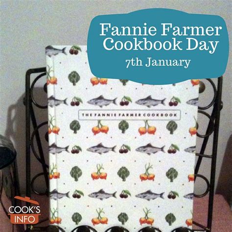 Fannie Farmer Cookbook Cooksinfo