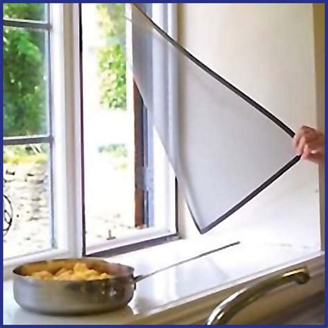 To measure your screen spline, start by removing the screen frame from the window. Magnetic fly screen for windows - made to measure