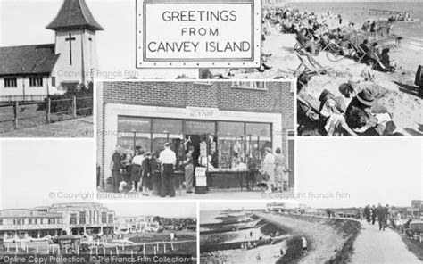 Photo Of Canvey Island Composite C1955 Francis Frith