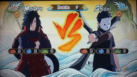 Shisui Uchiha Vs Madara Uchiha Naruto Ultimate Ninja Storm Revolution