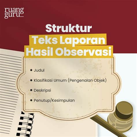 Pengertian Teks Laporan Hasil Observasi Tujuan Struktur And Cara Menyusunnya Bahasa Indonesia