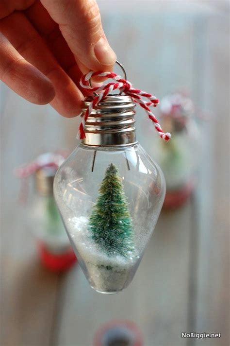 Diy Mini Snow Globe Ornament Christmas Ornaments Christmas Crafts