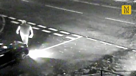 Cctv Footage Shows Shocking Moment A Man Is Mowed Down By Hit And Run Driver As He Crossed A
