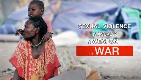 Sexual Violence As A Weapon Of War