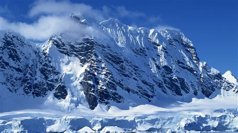 Mountain Peaks Snow Wallpaper Photos