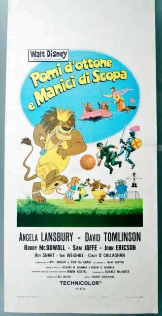 BEDKNOBS AND BROOMSTICKS Original Movie Poster Walt Disney Authentic