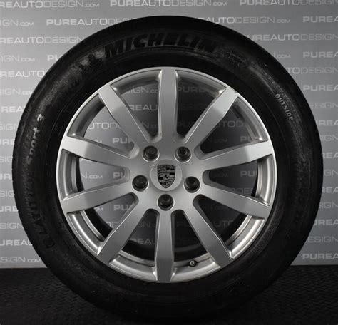 Genuine Porsche 19 Cayenne Sport Alloy Wheels Michelin Tyres 5 6mm