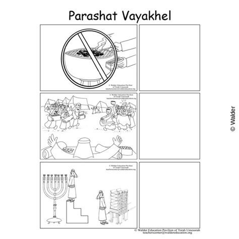 Parshas Vayakhel Sequencing In English Walder Education