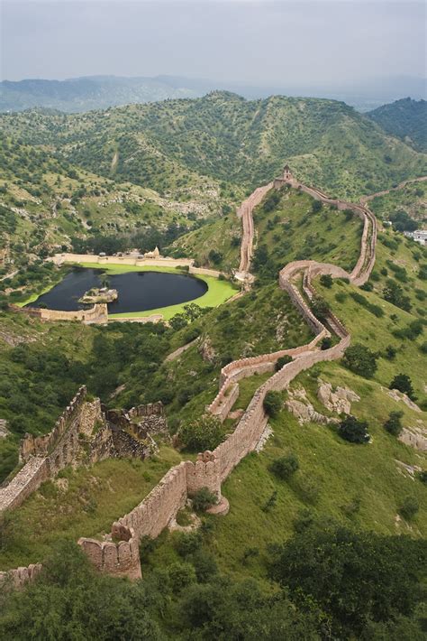 Aravalli Hills Jaigarh Fort Jaipur Rajasthan India 201 Flickr