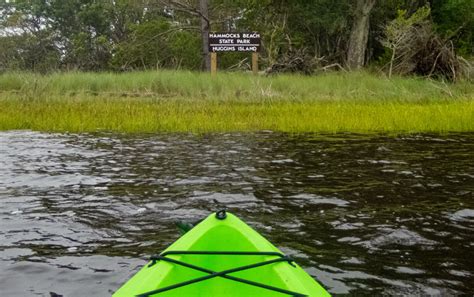 Hammocks Beach State Park Ferry Kayaking In North Carolina