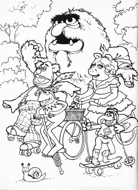 All The Muppets Coloring Pages Coloring Pages