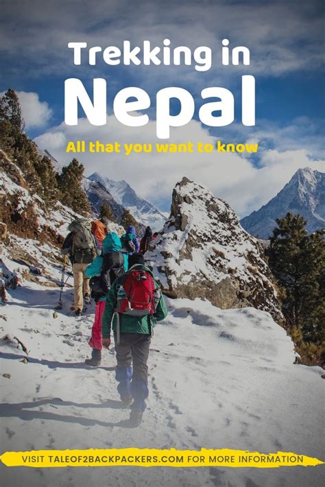 Trekking In Nepalguide Tale Of 2 Backpackers