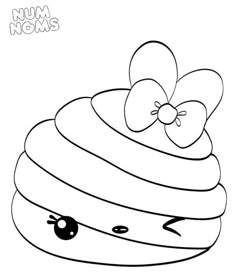 Free Printable Num Noms Coloring Pages Coloring Home