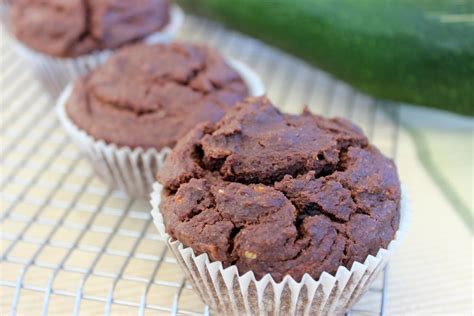 Zucchini Schoko Muffins Ohne Zucker