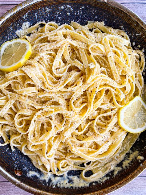 Creamy Lemon Pasta Pasta Al Limone Tastefully Grace