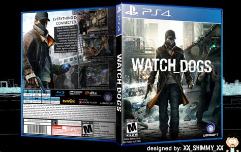 Watch Dogs Playstation 4 Box Art Cover By Xxshimmyxx