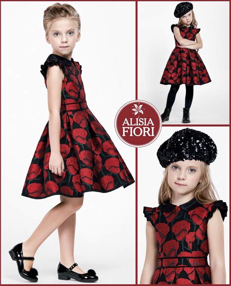 Alisia Fiori Abbigliamento Ragazza Fashion Kids Vestito Da Sera