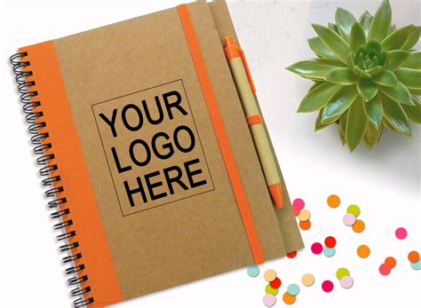Branded Notebook With Logo Promotion T Business T Customised