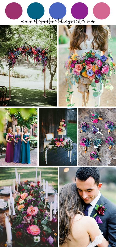 10 Beautiful Spring And Summer Wedding Colors For 2019
