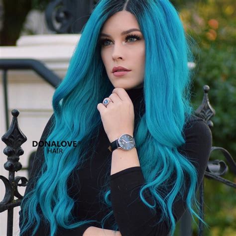 Syntheticwigs Donalove Blue Hair 2016 Fashion Mermaid Donalovehair