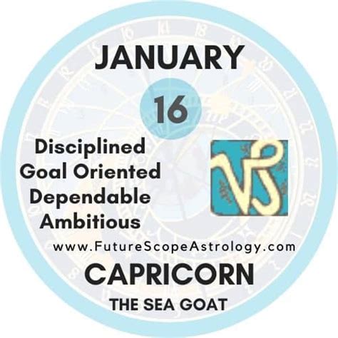 January 16 Zodiac Sign Capricorn Birthday Personality Birthstone