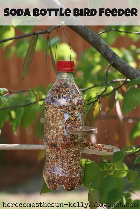 Soda Bottle Bird Feeder Bird Feeders Recycled Crafts Reuse Plastic Bottles