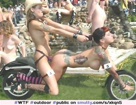 Amature Naked Women On Motorcycles