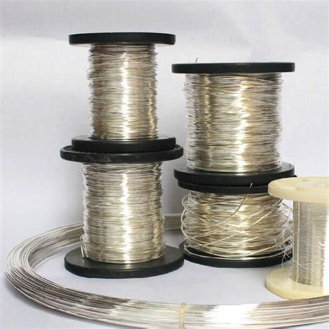 01mm X 10m Circular 999 Sterling Silver Wire Diy Silver Fittings Wire
