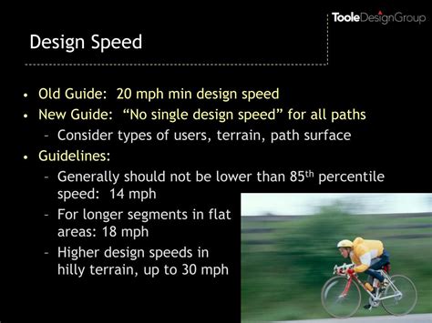 Ppt Revision To The Aashto Guide For The Development Of Bicycle