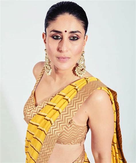 Kareena Kapoor Khan In Yellow Saree By Nikasha Buy Sarees Online Sarees Indian Sarees
