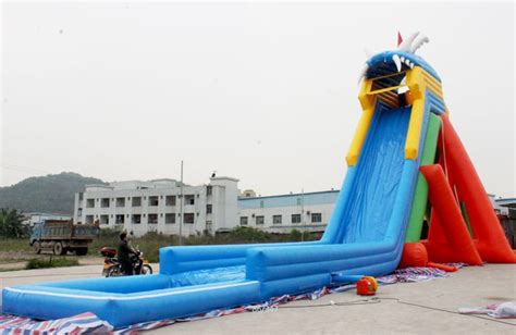 Large Inflatable Water Slide For Adult With Pool Highwey Furniture