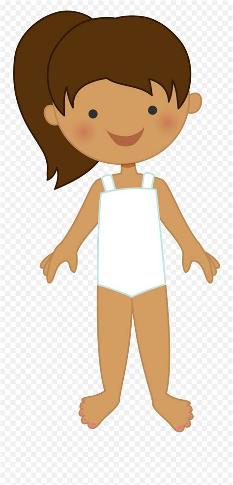 Human Female Cartoon Body Png Protes Png