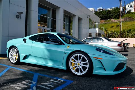 Tiffany Blue Ferrari 430 Scuderia Spotted In California Gtspirit