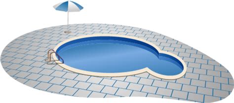 Download High Quality Pool Clipart Backyard Transparent Png Images