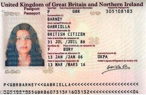 Printed code on passport is gbr country of passport: How can somebody determine my initials and middle name by ...