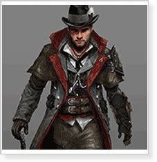 Assassins Creed Syndicate Jacob Frye Master Assassin Outfit Cosplay