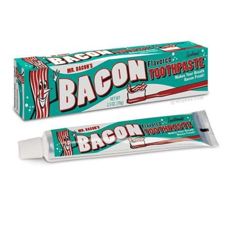 Meaty Oral Hygiene Bacon Flavored Toothpaste
